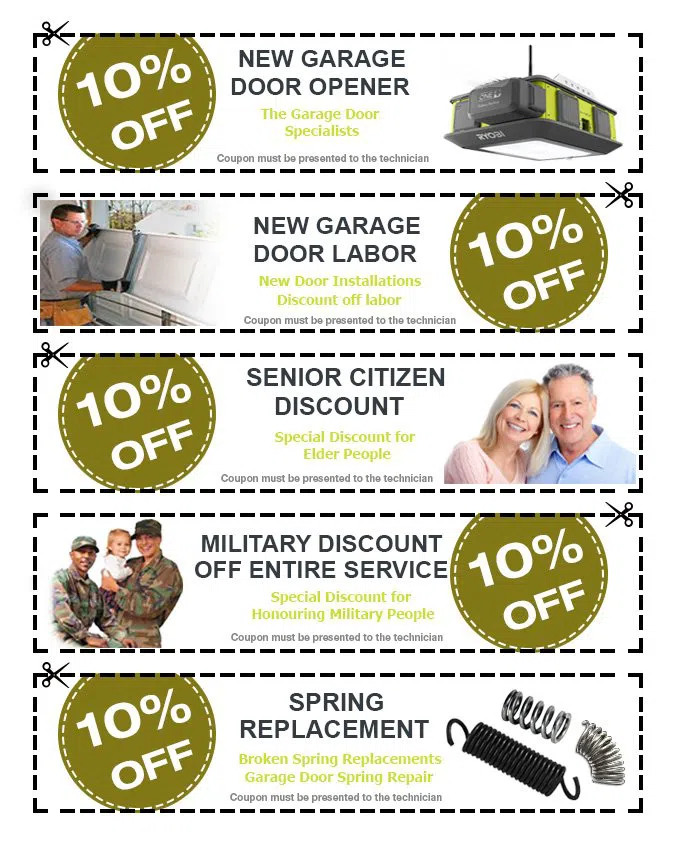 HighTech Garage Doors Mt Dora, FL 352-541-5030 - Coupons